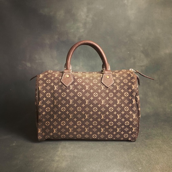 Louis Vuitton Monogram Mini Lin Idylle Speedy 30 - Picture 2 of 6